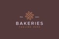 Minimalist Natural Farm, Bakeries, and Organic Product Logo.