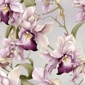 Minimalist orchid pattern for a minimalist home