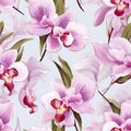 Minimalist orchid pattern for a minimalist home