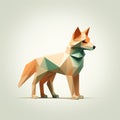 Minimalist Origami Fox: Playful Stylization With Simple Shapes