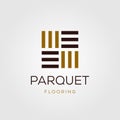 Minimalist parquet flooring vinyl hardwood granite tile logo