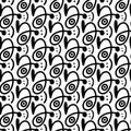 Minimalist pattern with creative ornament