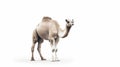 Minimalist photography of a camel Royalty Free Stock Photo