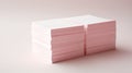 minimalist pink business cards