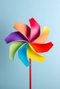 Minimalist Pinwheel Delight Royalty Free Stock Photo