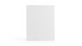 Minimalist plain light grey rectangular object against a white background Royalty Free Stock Photo