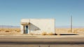 Desolated Highway: Neoclassical Architecture In A Scorching Desert