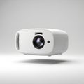Minimalist projector, compact design Royalty Free Stock Photo
