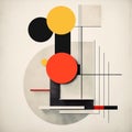 Minimalist Renaissance Image Inspired By Bauhaus Movement