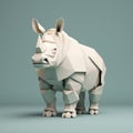 Minimalist Rhino 3d Model For Artistic Projects