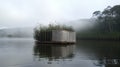 Minimalist River Dwelling: A Tranquil Environmental Installation