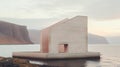 Minimalist Romanesque Architecture In Westfjords: A Neo-concretism Inspired Monument