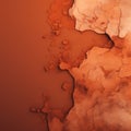 Minimalist Rust Wallpaper With Surreal 3d Landscape Style