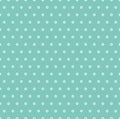 Minimalist seamless pattern with tiny perforated hexagons. Aqua green colors Royalty Free Stock Photo