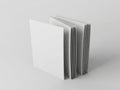 Minimalist stack of blank paper in monochrome Royalty Free Stock Photo