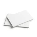 Minimalist stack of white paper sheets Royalty Free Stock Photo