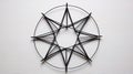 minimalist star wreath