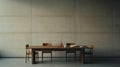Craftcore Dining Table And Chairs In Minimalist Japanese Setting