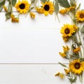 Minimalist Sunflower Beauty Simple Beauty