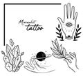 minimalist tattoos card