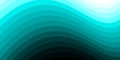 Minimalist teal wave line background template. Abstract curve design vector.