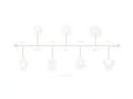 Minimalist Timeline Infographic Royalty Free Stock Photo
