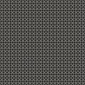 Minimalist vector seamless pattern with circular mesh, grid, net, lattice Royalty Free Stock Photo