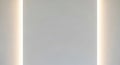 Minimalist Wall With Vertical Uplighting On Both Sides Keywords: wall, minimalist, modern Royalty Free Stock Photo