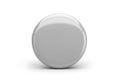 Minimalist white circular object Royalty Free Stock Photo