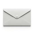 Minimalist white envelope Royalty Free Stock Photo