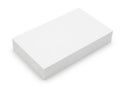 Minimalist white rectangle on plain background Royalty Free Stock Photo