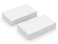 Minimalist white rectangular blocks on plain background Royalty Free Stock Photo
