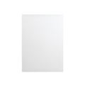 A minimalist white rectangular object against a white background Royalty Free Stock Photo