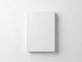 Minimalist white rectangular object against a plain background Royalty Free Stock Photo