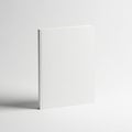 Minimalist white rectangular object displayed against a plain background Royalty Free Stock Photo