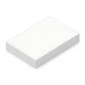 Minimalist white rectangular object on a plain background Royalty Free Stock Photo