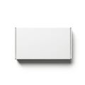 Minimalist white rectangular object with subtle shadow effect for modern design use Royalty Free Stock Photo