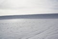 Minimalist winter landscape Royalty Free Stock Photo