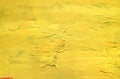 Minimalist yellow Hand drawn abstract background. Paint texture. Artistic background. Oil paint facture.