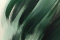 Minimalistic abstract green brush strokes art design for modern decor Royalty Free Stock Photo