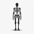 Minimalistic Animation of a Skeleton AI Generated