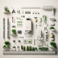 Minimalistic Art: Futuristic Gardening Tools and Setups