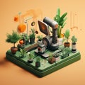 Minimalistic Art: Futuristic Gardening Tools and Setups