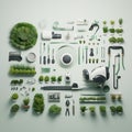 Minimalistic Art: Futuristic Gardening Tools and Setups