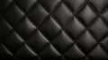 Minimalistic Black Leather Wallpaper With Diamond Pattern