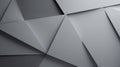 Minimalistic Clean Geometric Shapes on Gray Paper Abstract Background AI Generated Royalty Free Stock Photo