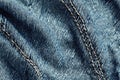 Minimalistic denim texture design for fashion and textile concepts Royalty Free Stock Photo