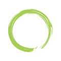 Minimalistic enso zen circle vector image