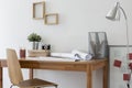 Minimalistic home office Royalty Free Stock Photo