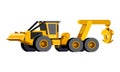 Grapple skidder vehicle Royalty Free Stock Photo